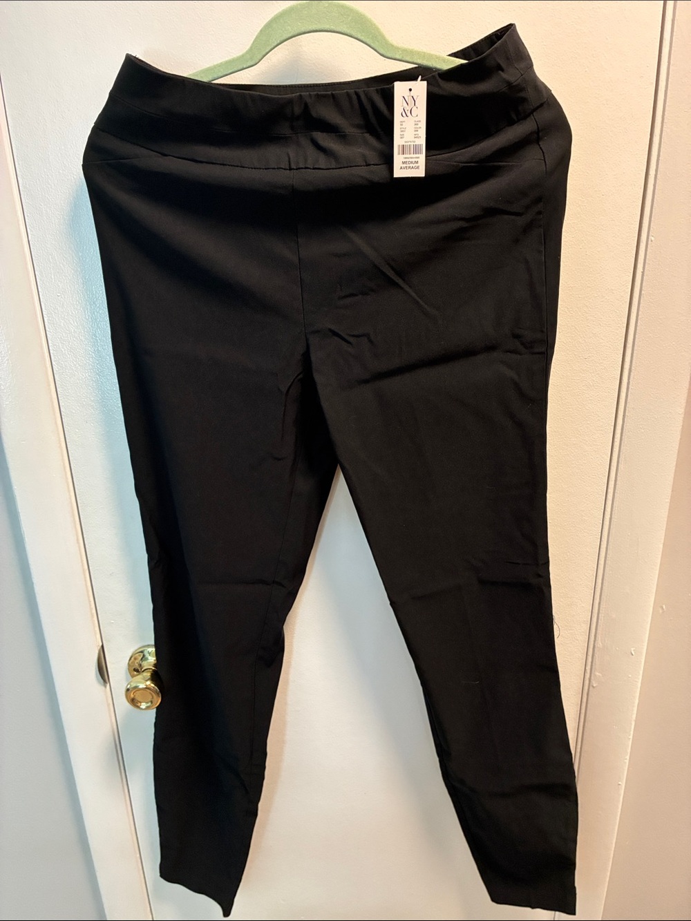 New York & Company Girls' Black Ponte Leggings - Sleek Everyday Wear